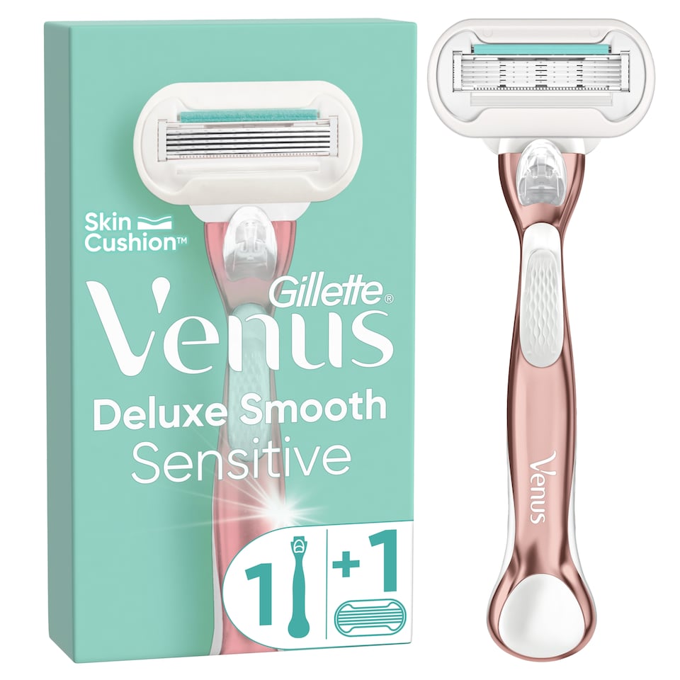 obrázok 1 z Venus Deluxe Smooth Sensitive RoseGold Holiaci Strojček – 1 Holiaca Hlavica