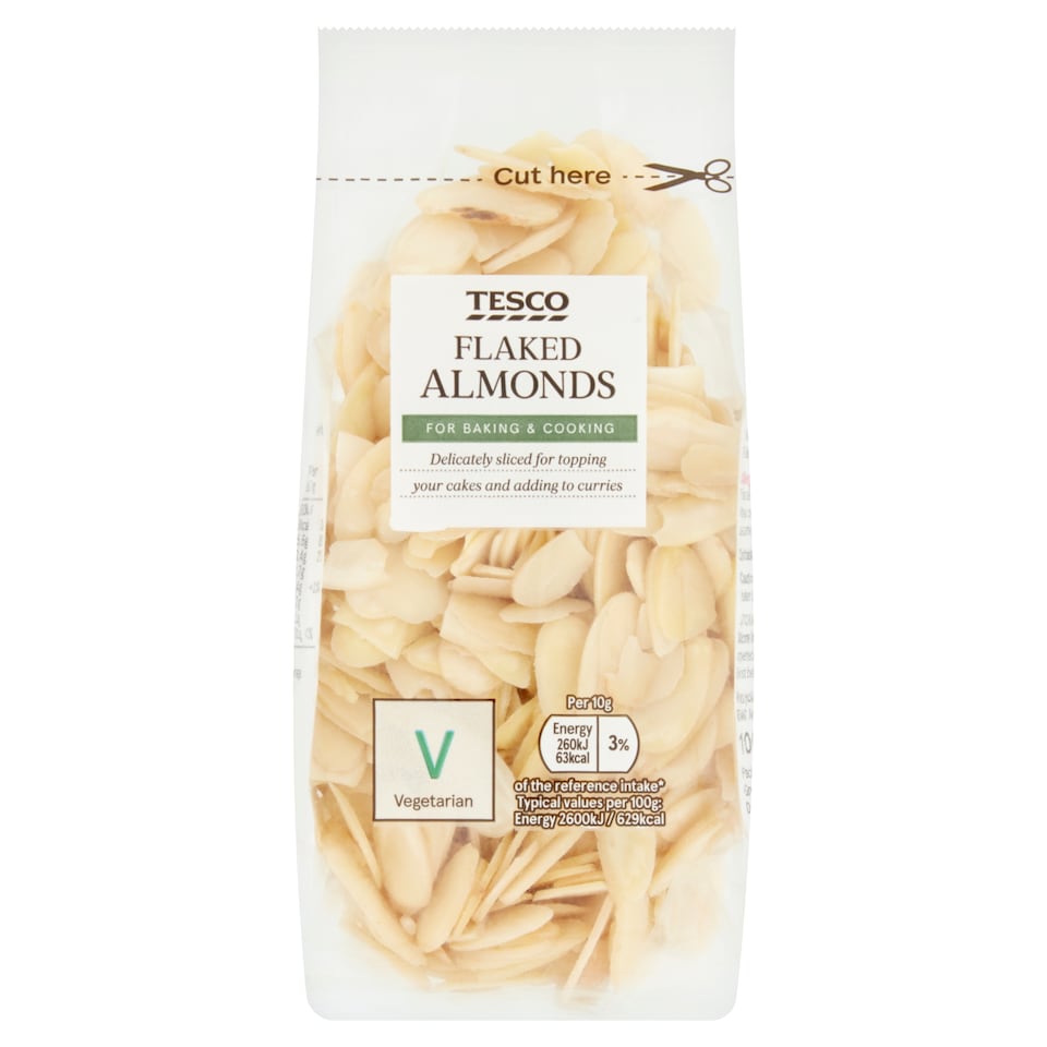 Tesco Flaked Almonds 100G