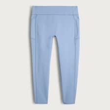 F&F Active High Waisted Pocket Leggings in Blue