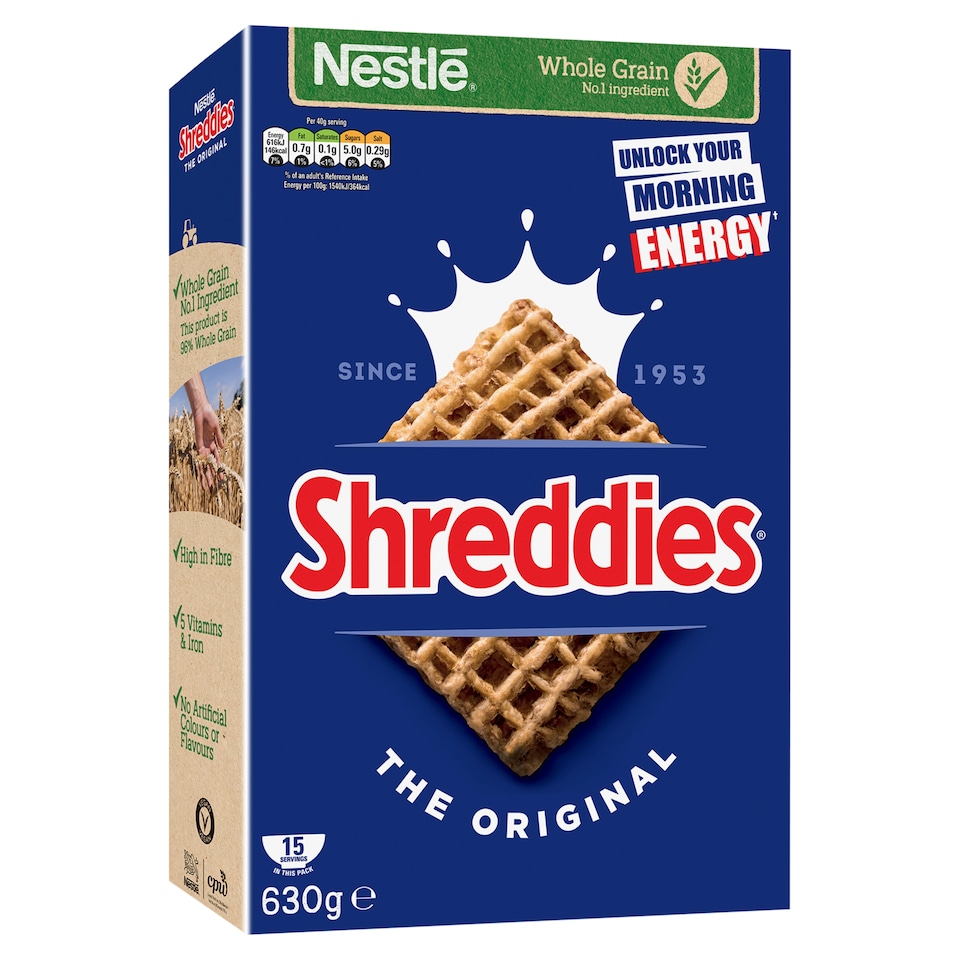 image 1 of Nestlé Shreddies Original Cereal 630g