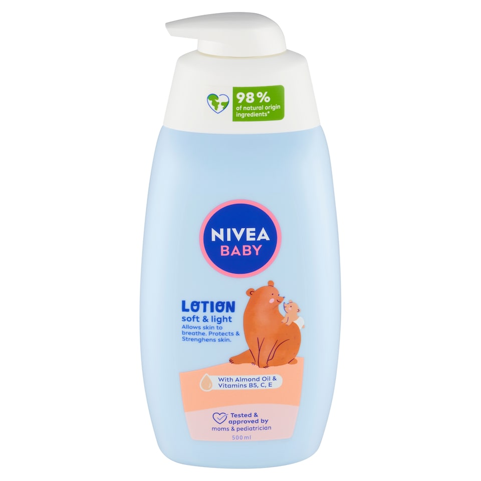 obrázok 1 z Nivea Baby Ľahké telové mlieko 500 ml