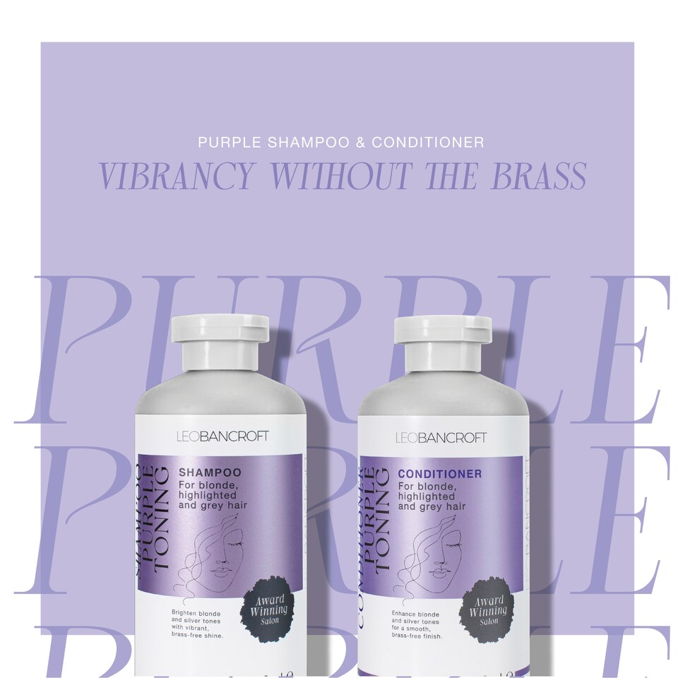 image 1 of LEO BANCROFT SHAMPOO PURPLE TONING 400ml