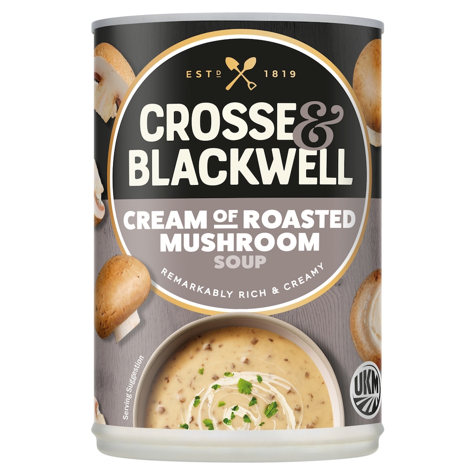 Crosse And Blackwell Cream Of Mushroom Soup 400G