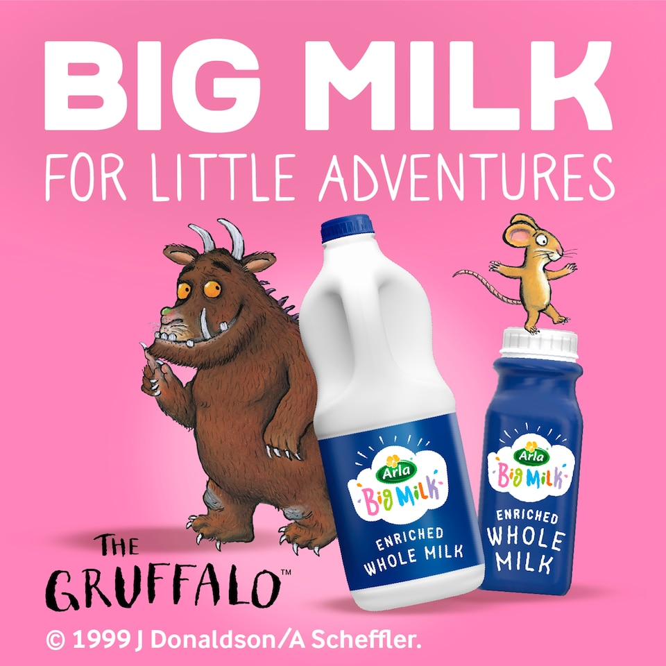 image 1 of Arla Big Milk Fresh Whole Milk  2L Vitamin Enriched for kids 1+ 
