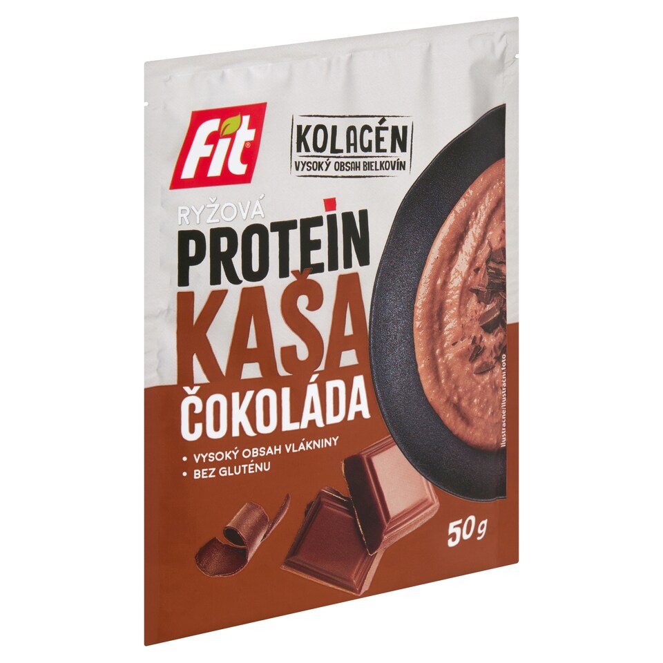 image 1 of Fit Cereal Mix for Rice Porridge with Collagen, Protein and Chocolate 50g