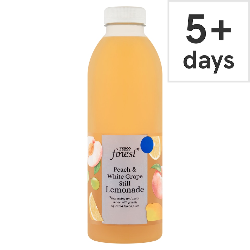 Tesco Finest Italian Peach & White Grape Lemonade 750ml