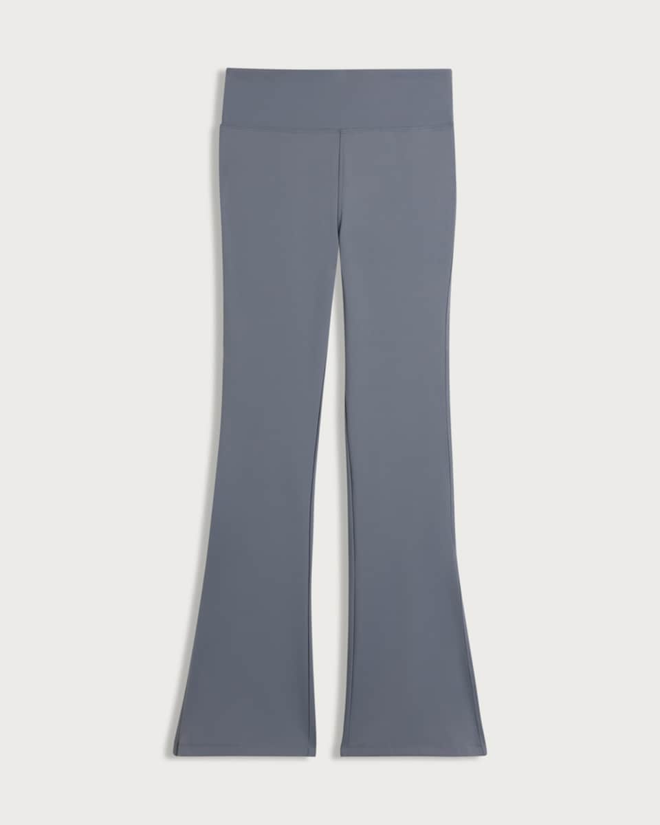 F&F Active ULTRASTRETCH High Waisted Flared Leggings in Grey