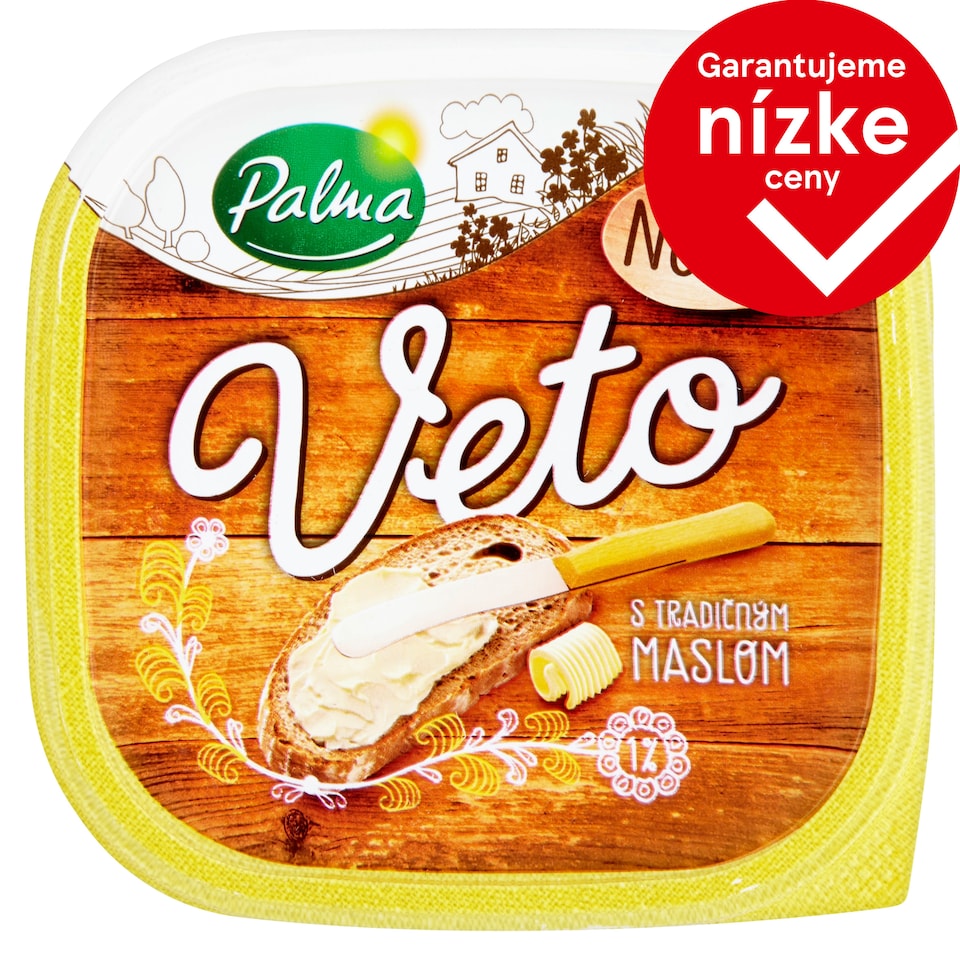 obrázok 1 z Palma Veto S tradičným maslom 1% 450 g