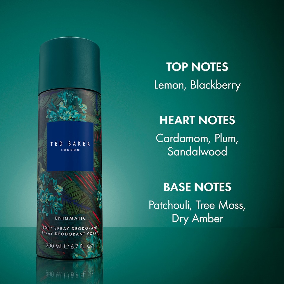 image 1 of Ted Baker Fusion Enigmatic Body Spray Deodorant & Cardholder Duo Gift