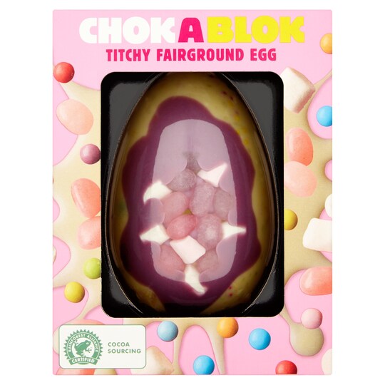 image 1 of Tesco Chokablok Fairground Easter Egg 95G