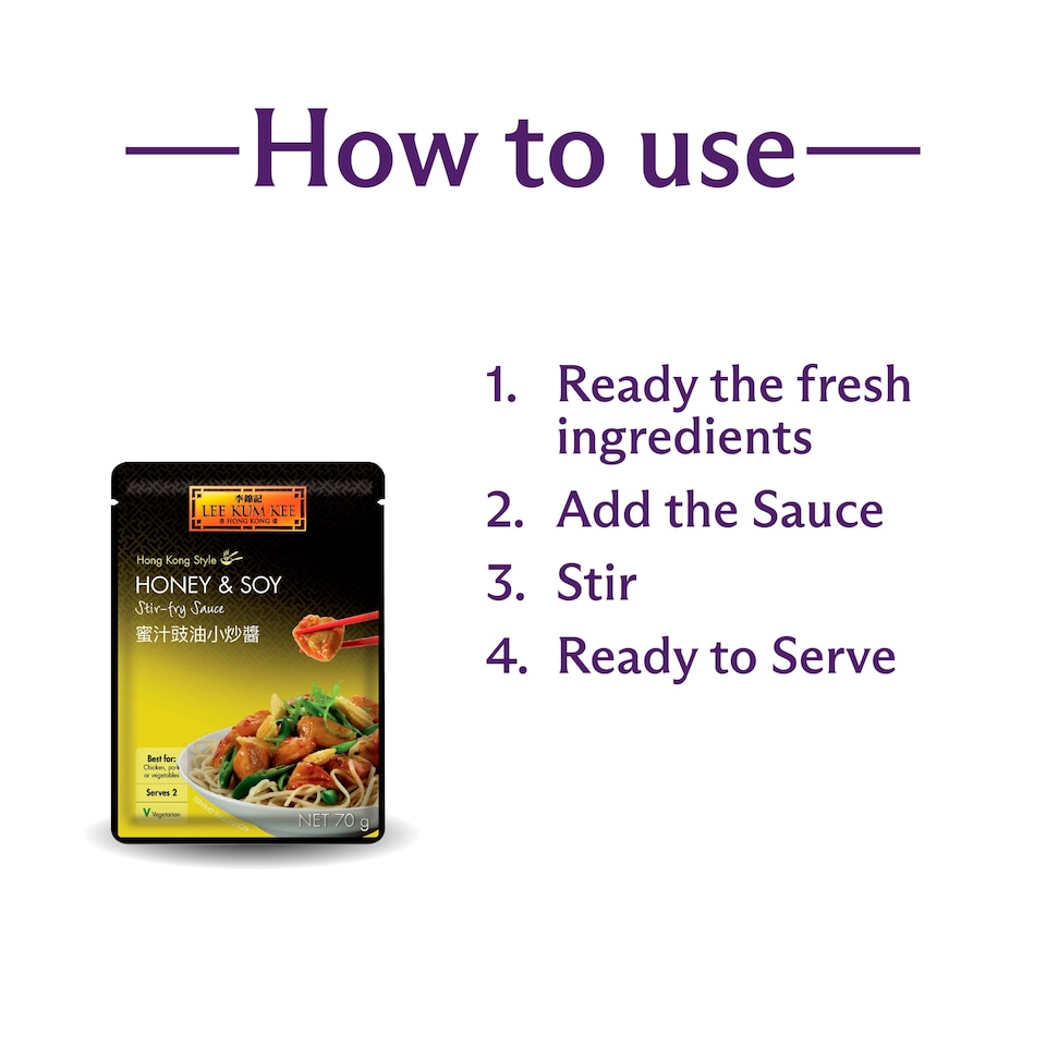 image 1 of Lee Kum Kee Sauce For Honey Garlic Spare Ribs 70G