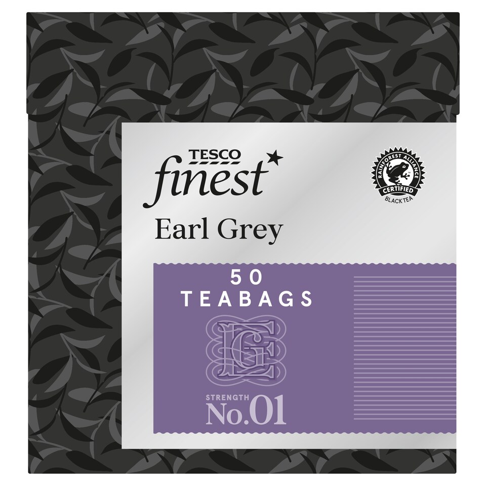 Tesco Finest Earl Grey 50 Teabags 125G