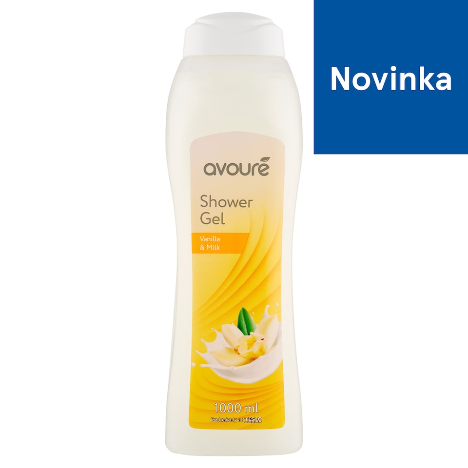 Avouré Univerzálny sprchový gél s vôňou vanilky a mlieka 1000 ml