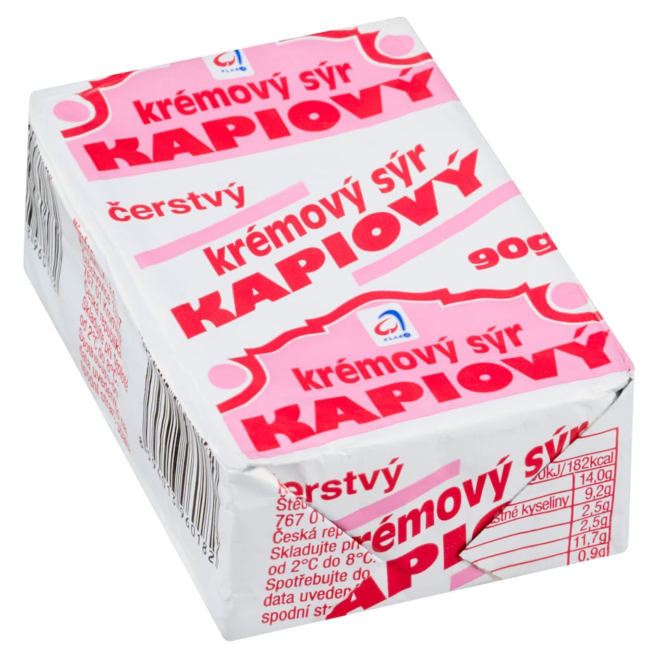 Obrázek 1 pro produkt Čerstvý krémový sýr kapiový 90g
