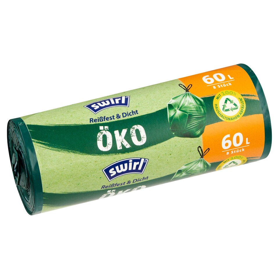 obrázok 1 z Swirl Eko zaťahovacie vrecia 60 l 8 ks