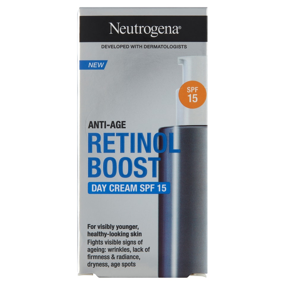 Neutrogena Retinol Boost nappali arcápoló SPF 15 50 ml  1. kép