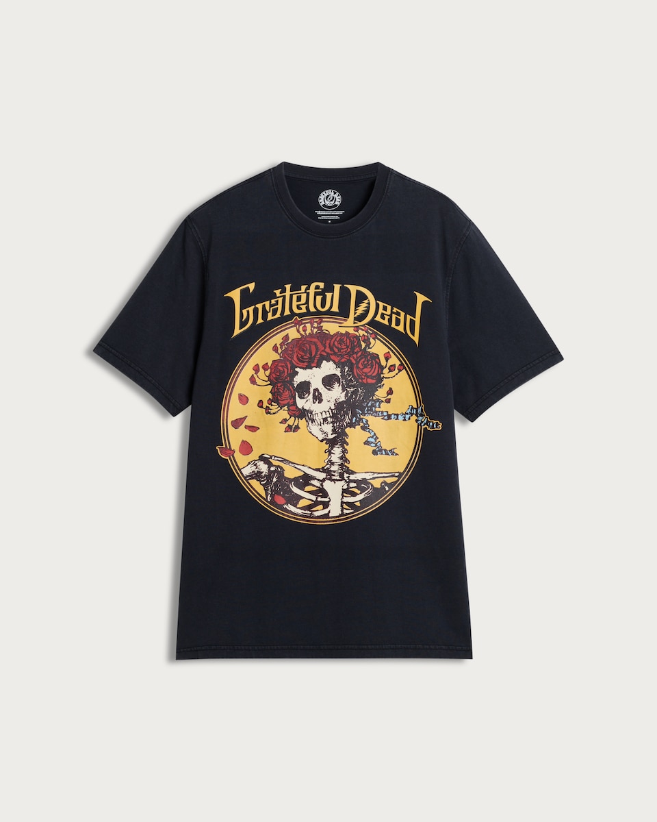 image 1 of Grateful Dead Halloween Graphic T-Shirt in Black