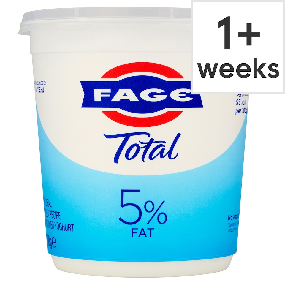 Fage Total 5% Fat Greek Recipe Yogurt 950G
