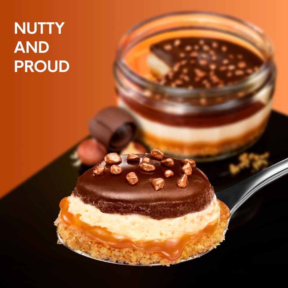 image 1 of Gü Hazelnut Praline Zillionaire Cheesecake Dessert 2x 86.5g