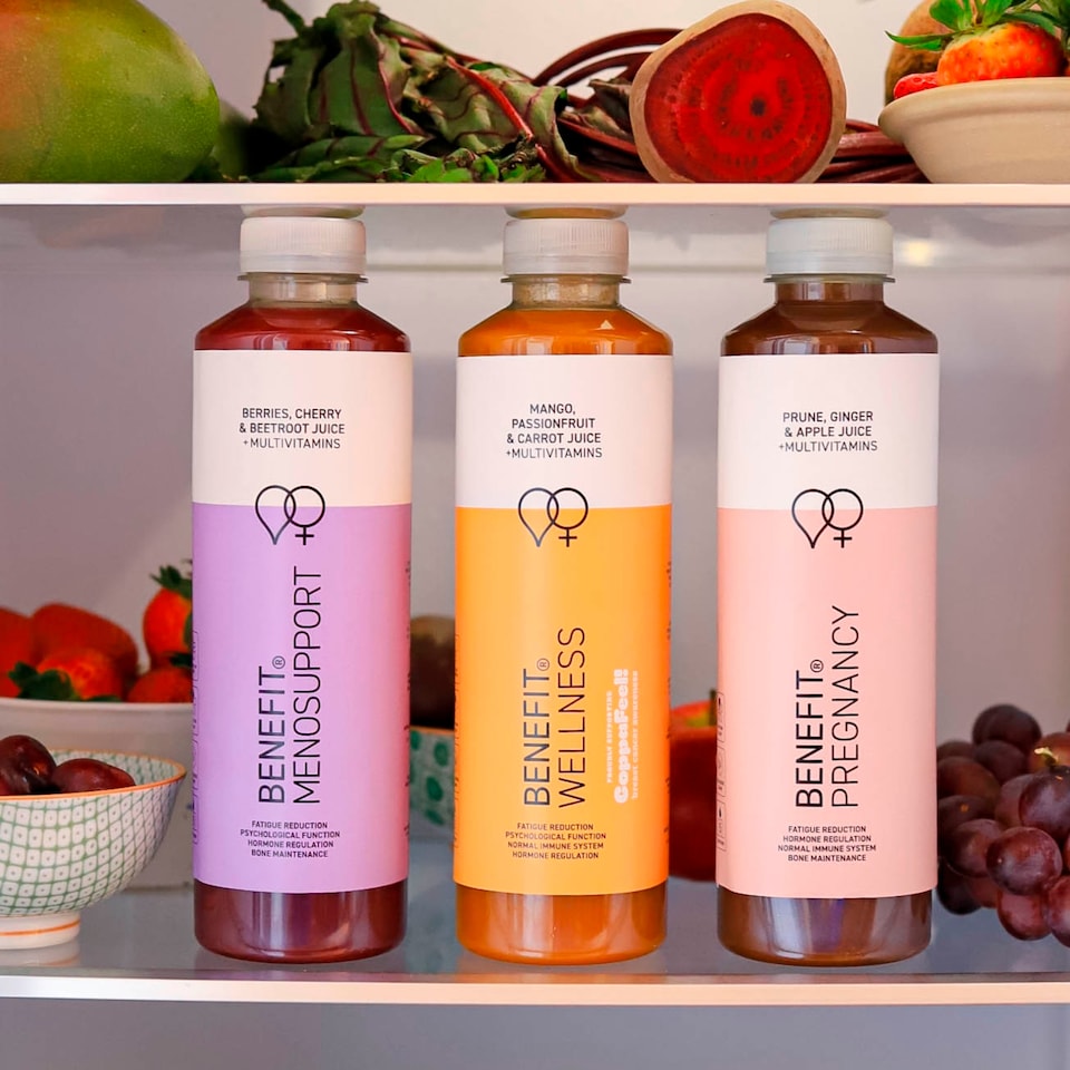 image 1 of BENEFIT PREGNANCY PRUNE,GINGER & APPLE JUICE + MULTIVITAMINS 750ML.