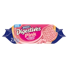 McVitie's Digestives Pink Raspberry & Cream 232g
