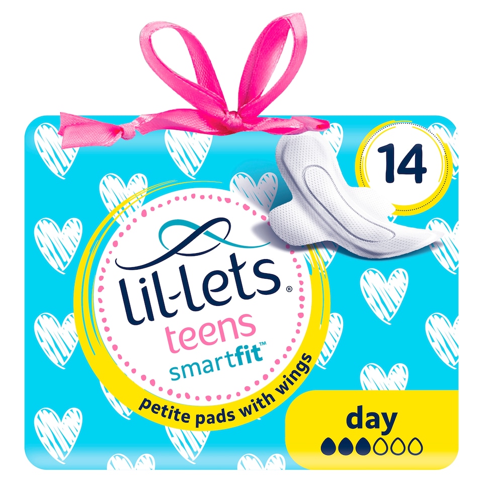 Lil Lets Teen Day S/Twls 14 Pack