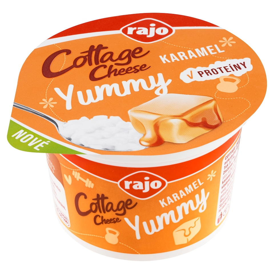 obrázok 1 z Rajo Cottage cheese Karamel 180 g