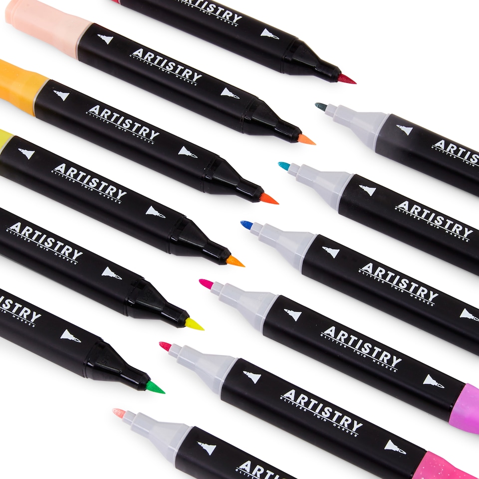 image 1 of Artistry Mixed Twin Markers 36 Pack