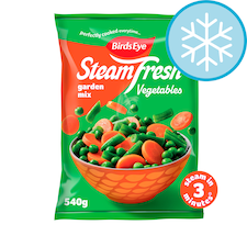 Birds Eye Steamfresh 4 Classic Garden Mix Vegetable 540G