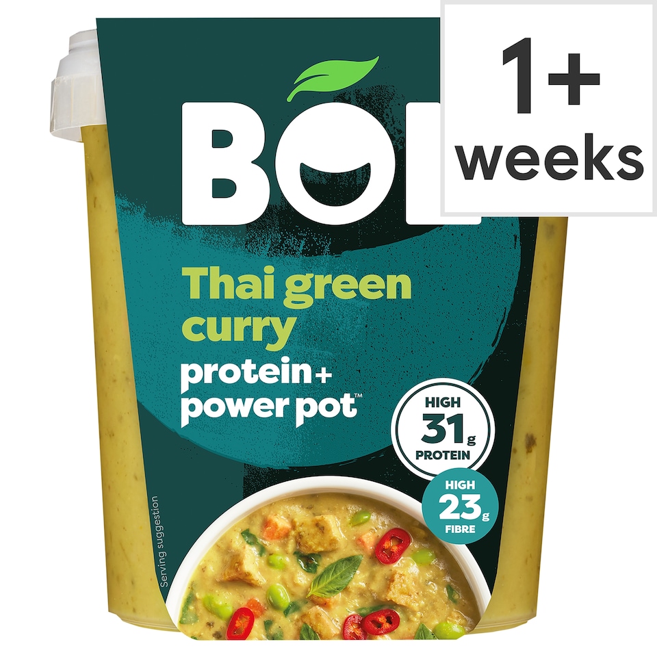 BOL Protein Thai Green Curry Power Pot 450g