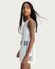 image 1 of F&F Girls 2-Piece Pure Cotton Embroidered Set in White