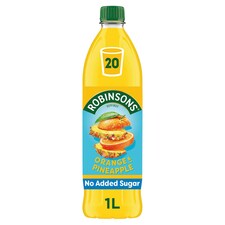 Robinsons Orange & Pineapple No Added Sugar 1L