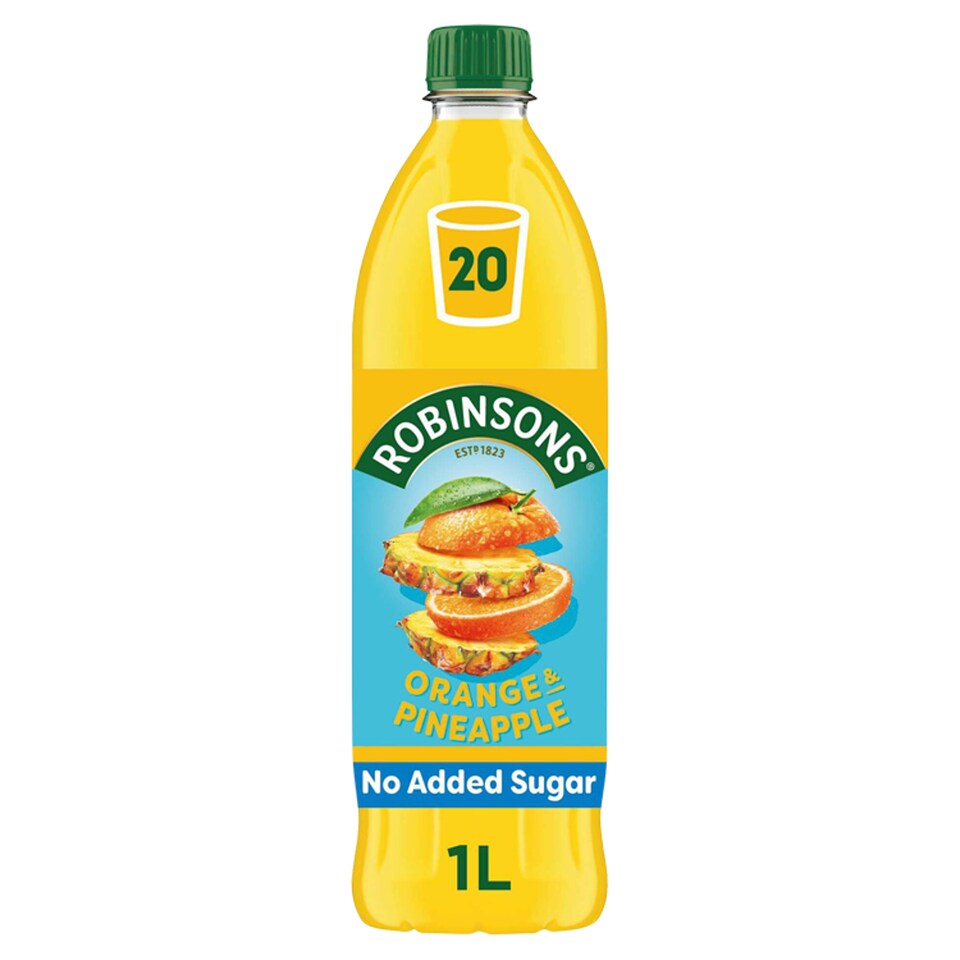 image 1 of Robinsons Orange & Pineapple No Added Sugar 1L