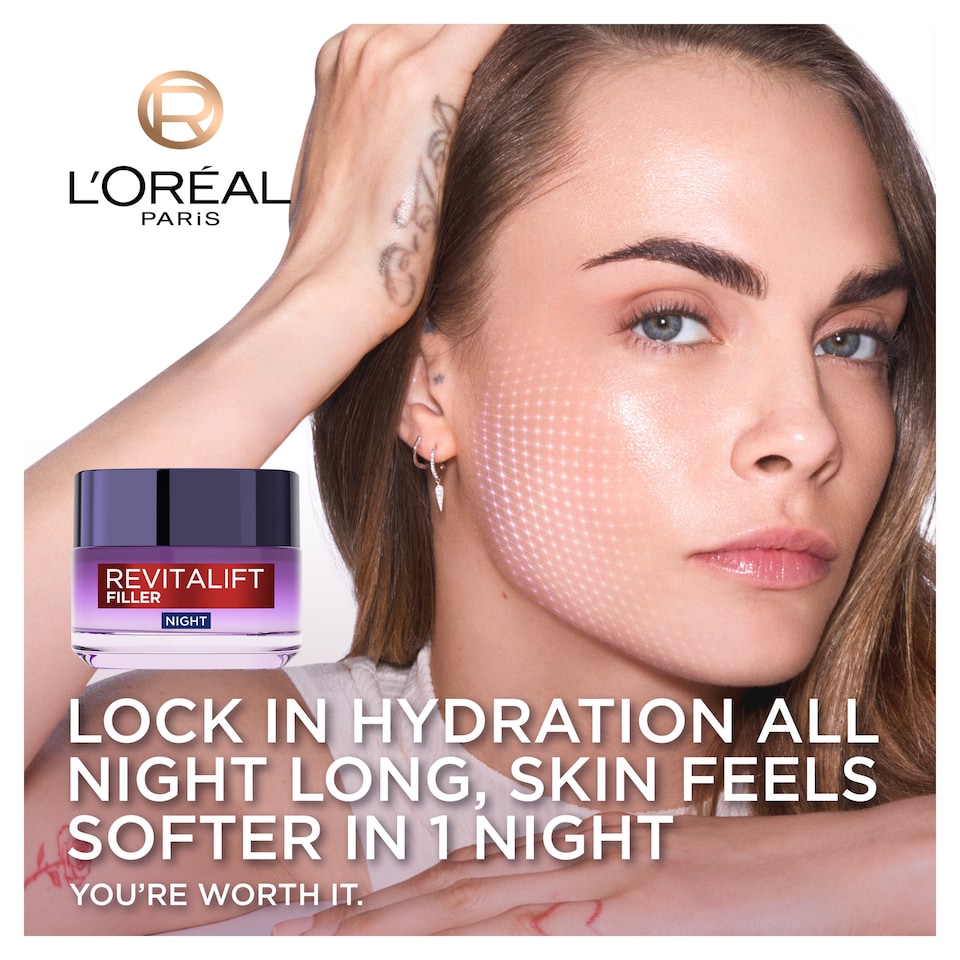 image 1 of L'Oreal Revitalift Fill Night Cream 50Ml