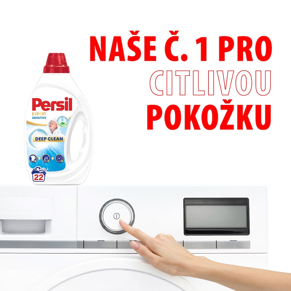 image 1 of Persil Deep Clean Expert Sensitive Laundry Detergent 60 Washes 2.7L