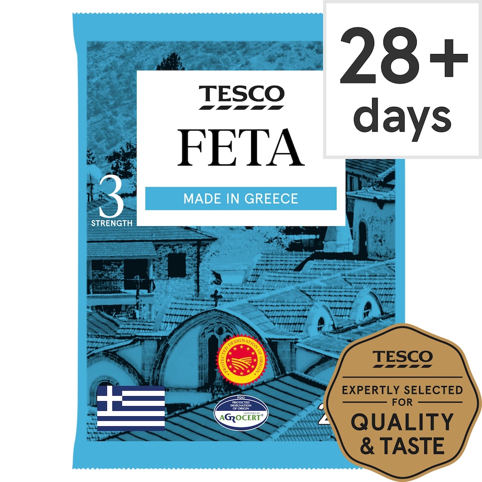 Tesco Greek Feta Cheese 200 G