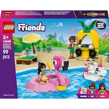 LEGO Friends 42658 Unicorn & Flamingo Pool Party