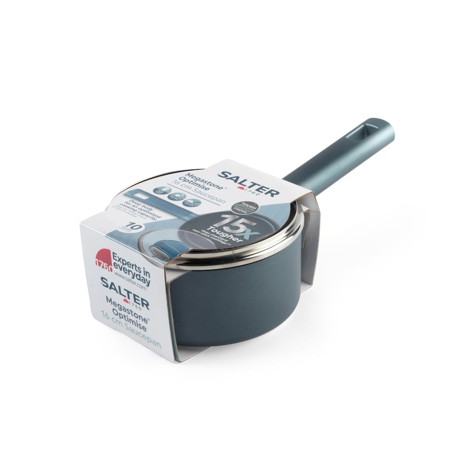 image 1 of Salter Megastone X15 Optimise Saucepan 16Cm