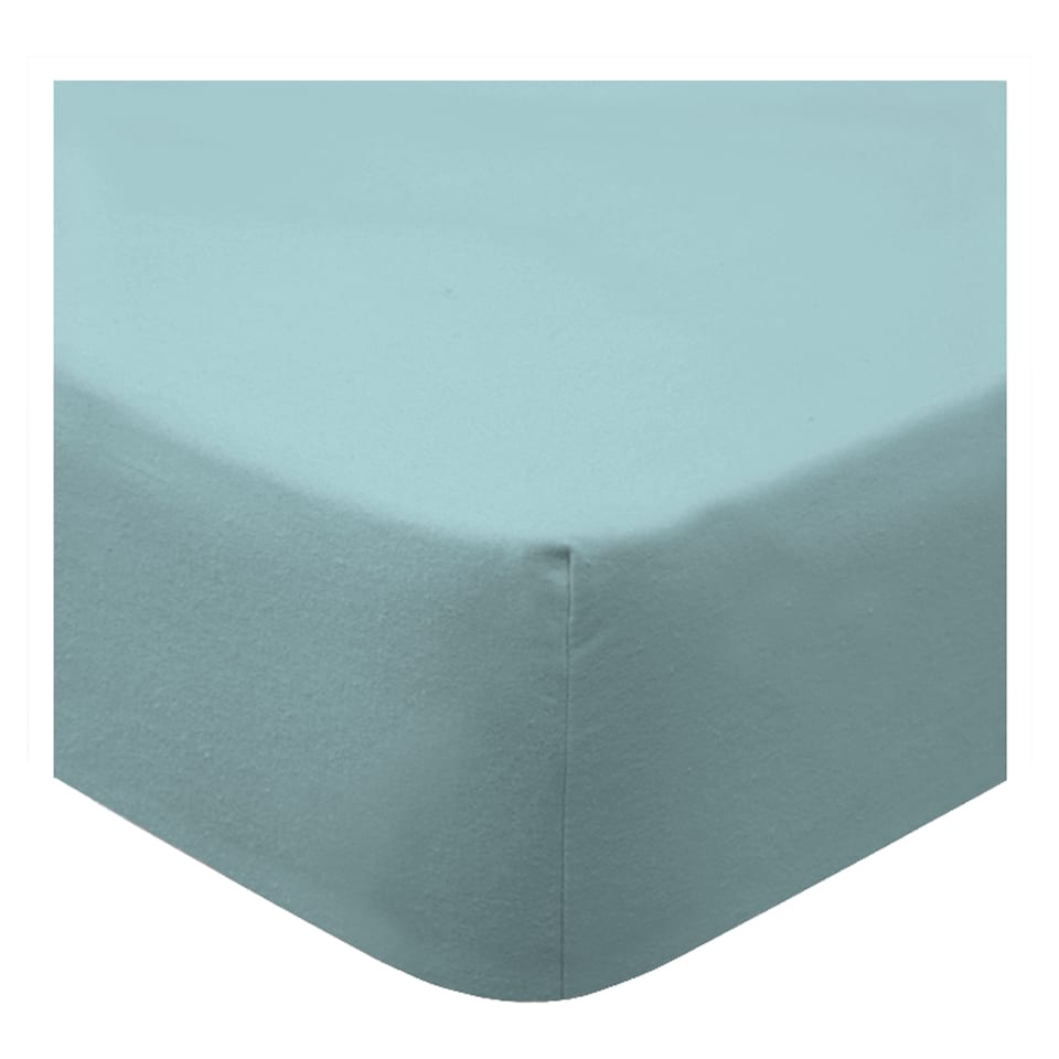 Tesco Marine Blue 100% Cotton Fitted Sheet Kingsize