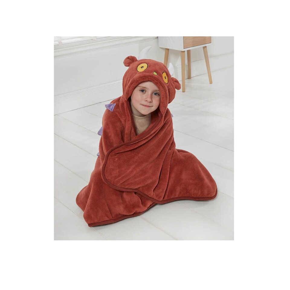 image 1 of THE GRUFFALO HOODED BLANKET