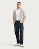 image 1 of F&F Cotton Rich Relaxed Fit Chino Trousers in Grey