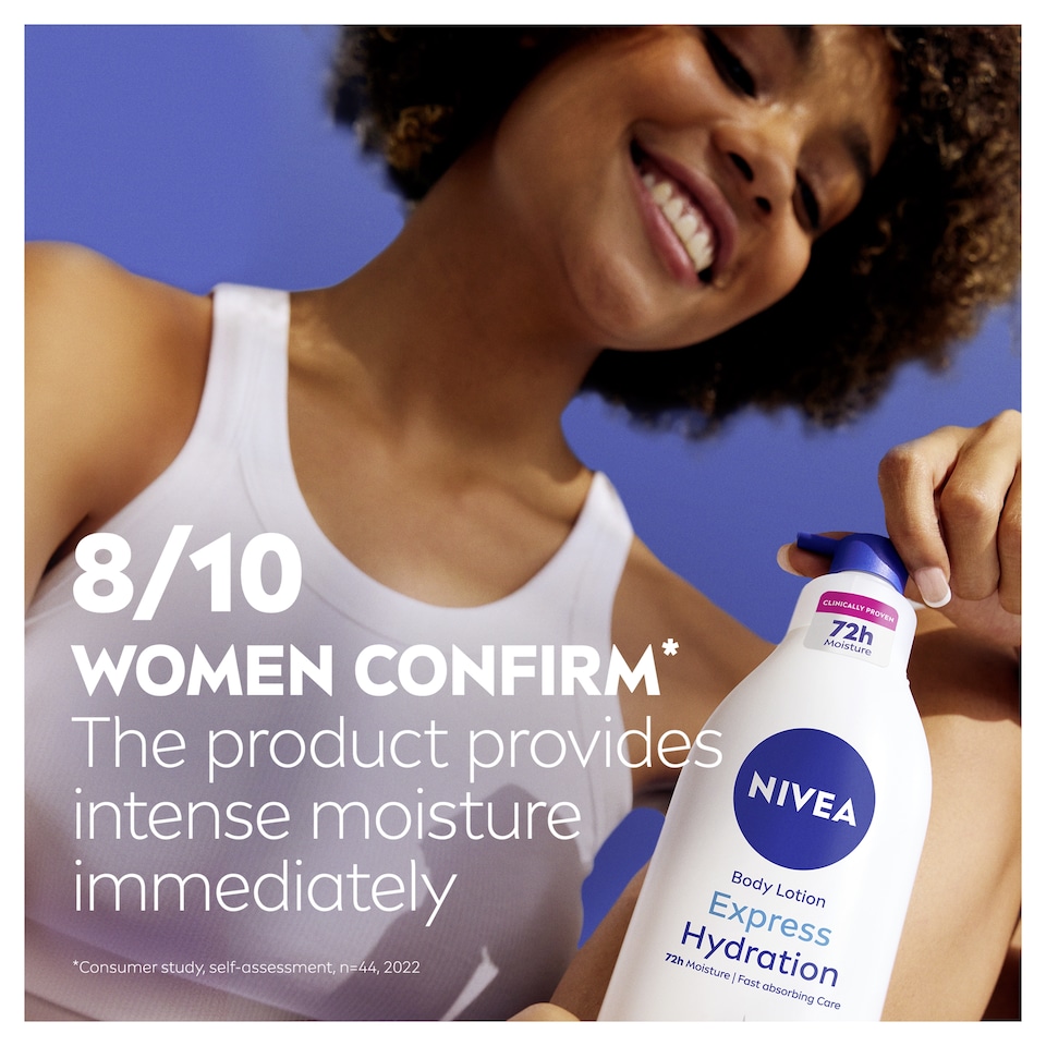 image 1 of NIVEA Express Hydration Body Lotion Normal Skin 400ml