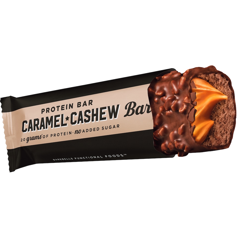 image 1 of Barebells Protein Bar Caramel Cashew 55g
