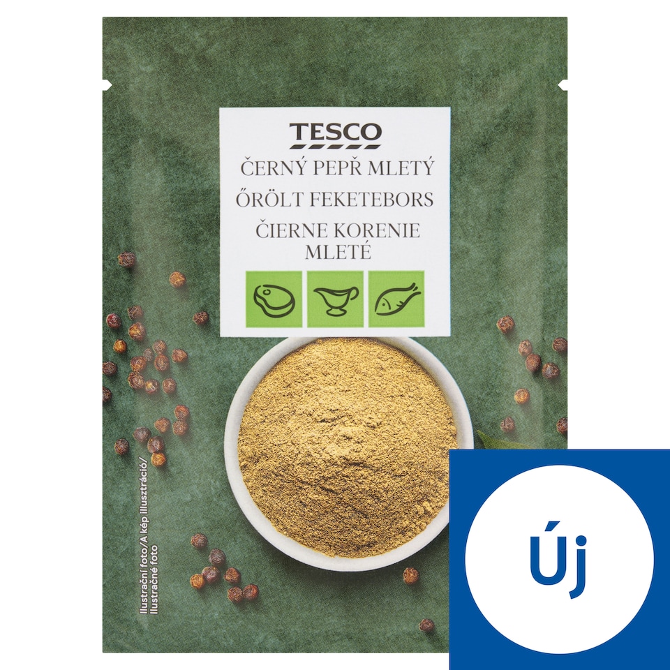 Tesco őrölt feketebors 20 g