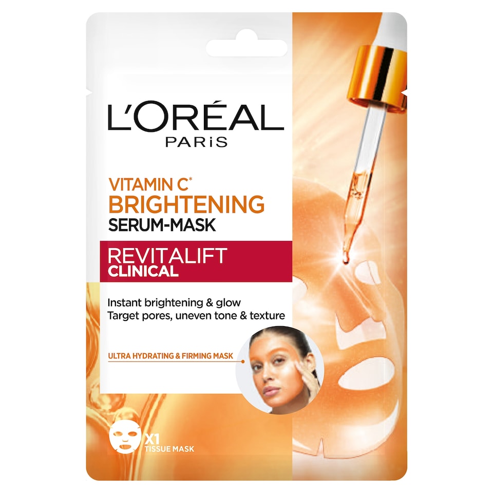 L'Oreal Paris Revitalift Clincal Vitamin C Brightening Serum Mask 26g