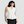 Ivory, F&F Tie Front Sleeveless Blouse in Ivory