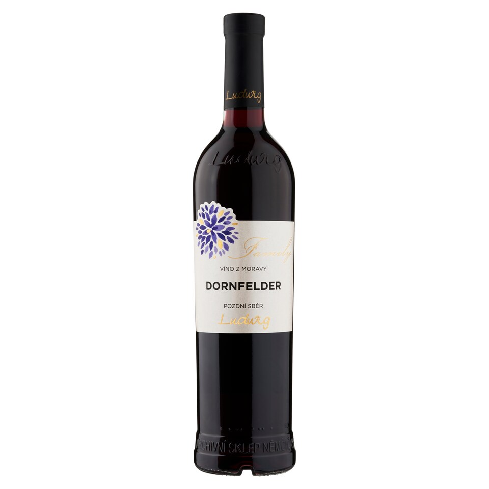 Ludwig Family Dornfelder jakostní víno s přívlastkem pozdní sběr suché 0,75l