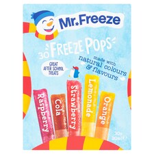 Mr Freeze Freeze Pops 30X20ml