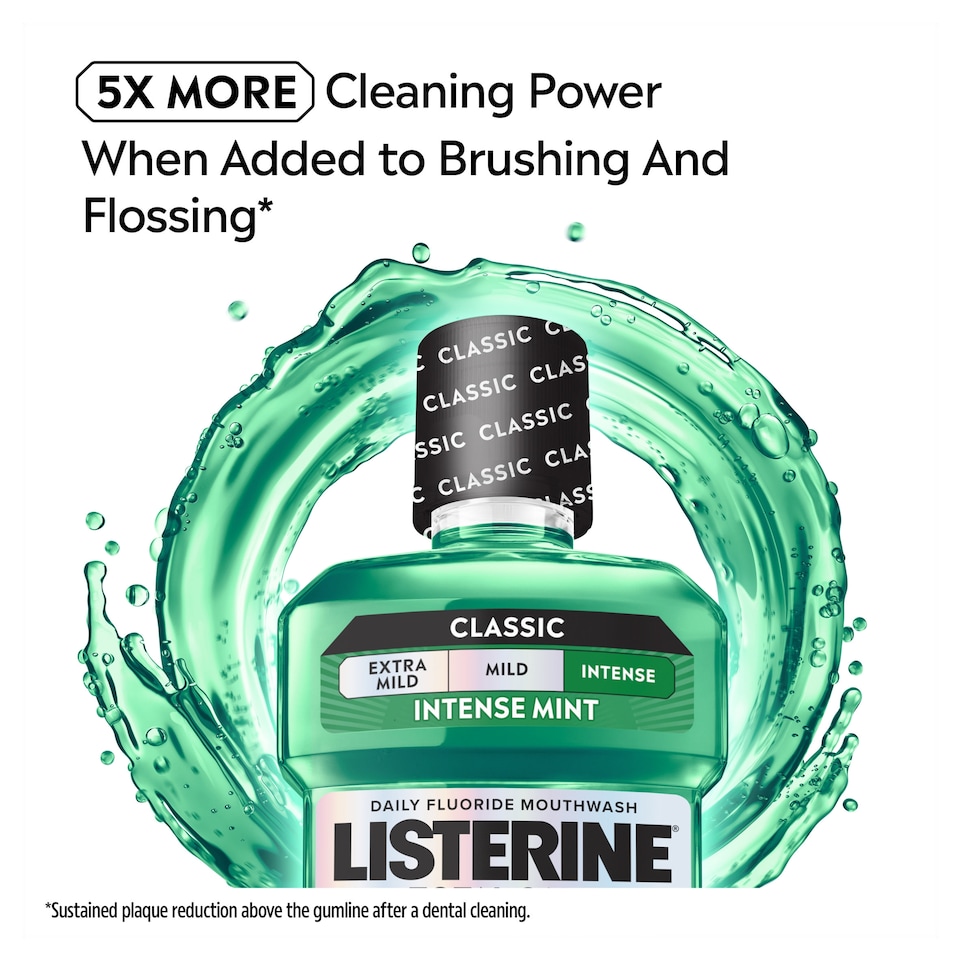 image 1 of Listerine Total Care Teeth and Gum Fresh Mint Mouthwash 500ml