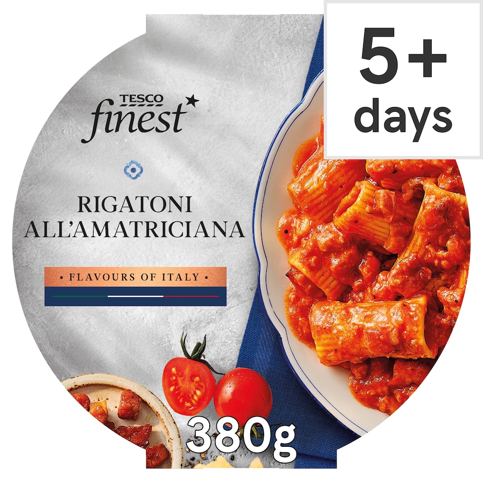 Tesco Finest Rigatoni all’Amatriciana 380g